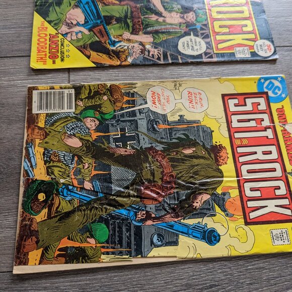 Vintage SGT ROCK DC Comics Lot of 2 #304 #348 Bronze Age - Picture 4 of 5